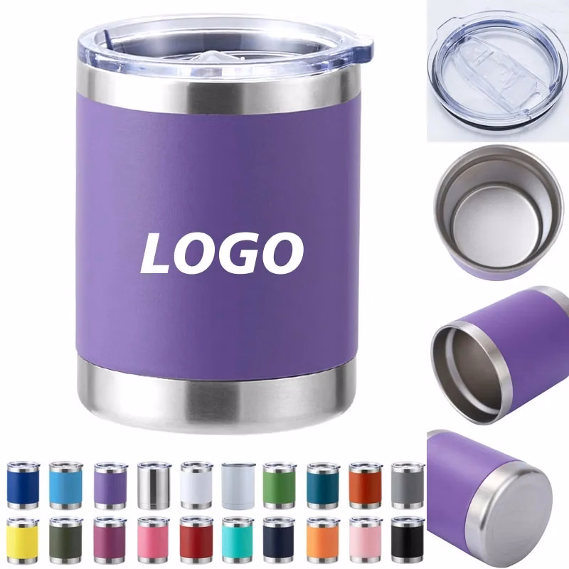 10 Oz Stainless Steel Insulated Tumblers with Lid