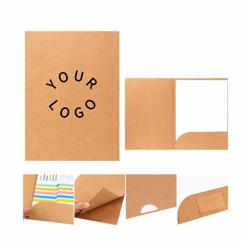 Bright A4 Paper File Folder