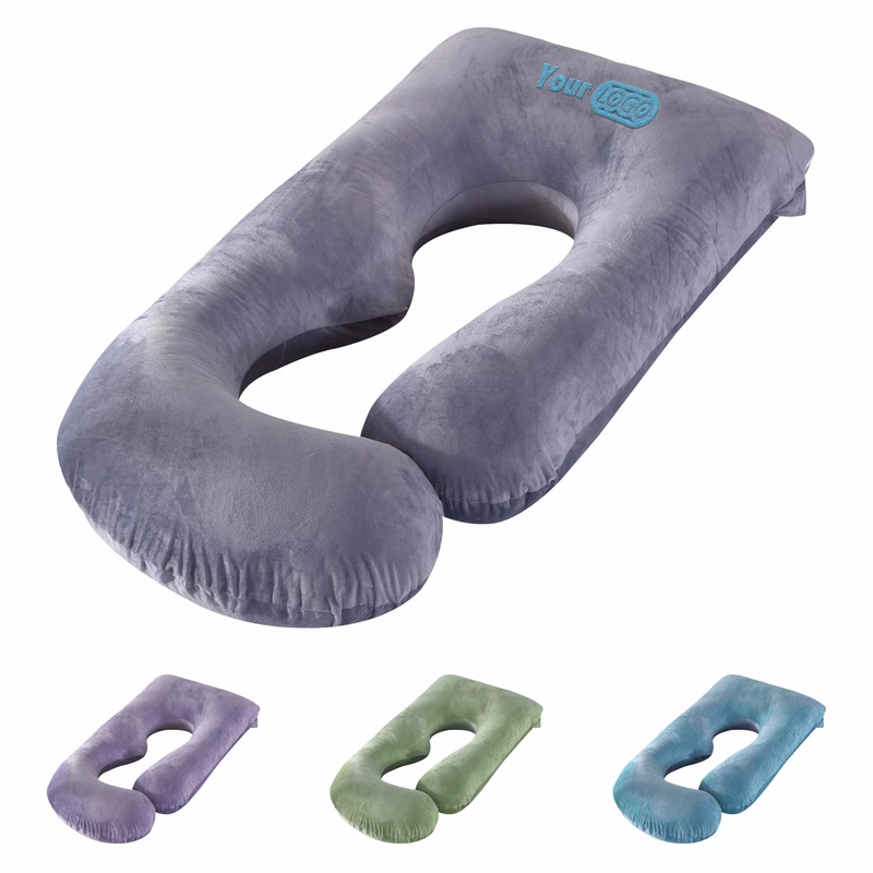 Polyester Detachable Side Sleeping Maternity Pillow