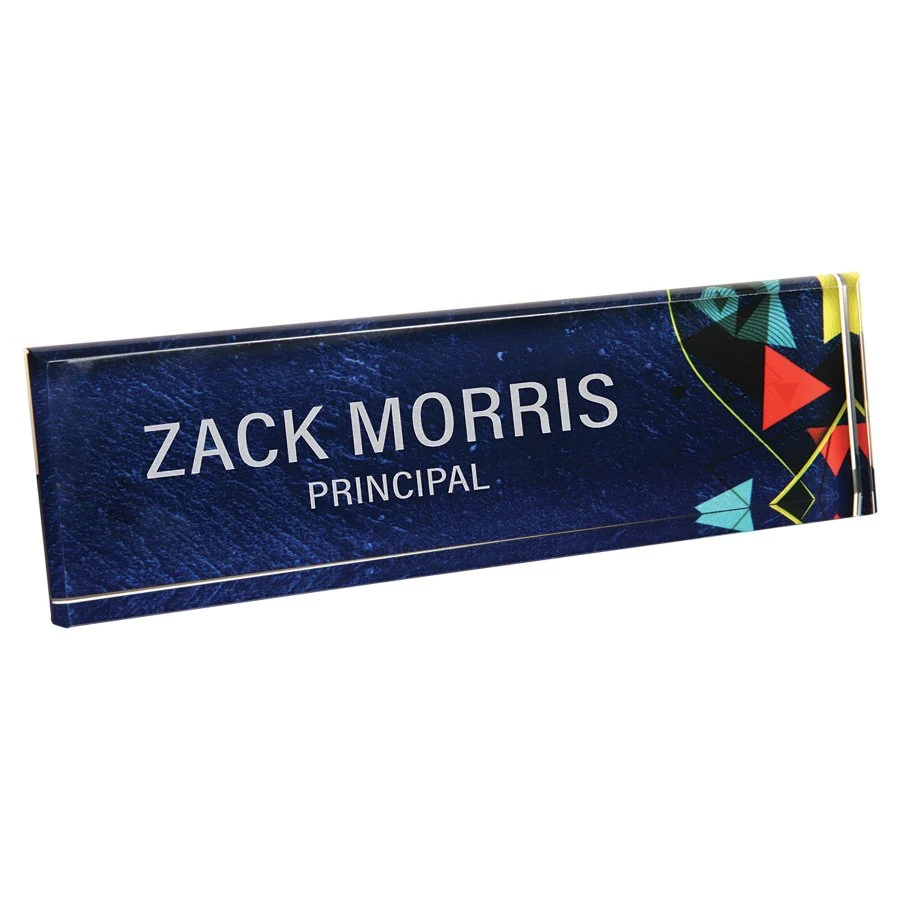 9.5" x 2.75" Artiste Acrylic Name Bar 1