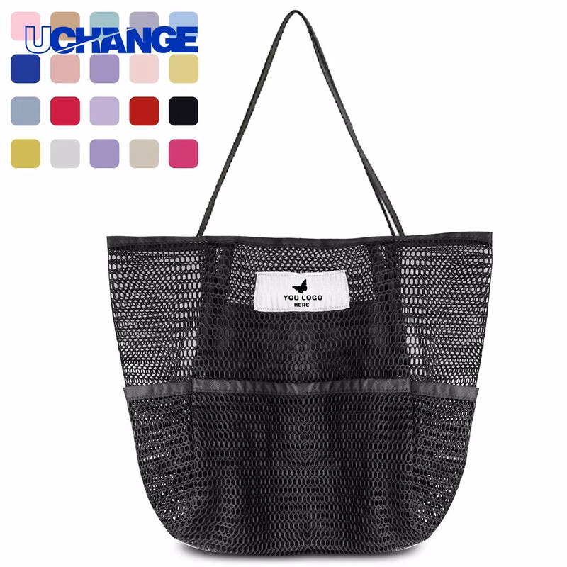 Large Capacity Mesh Beach Tote Bag