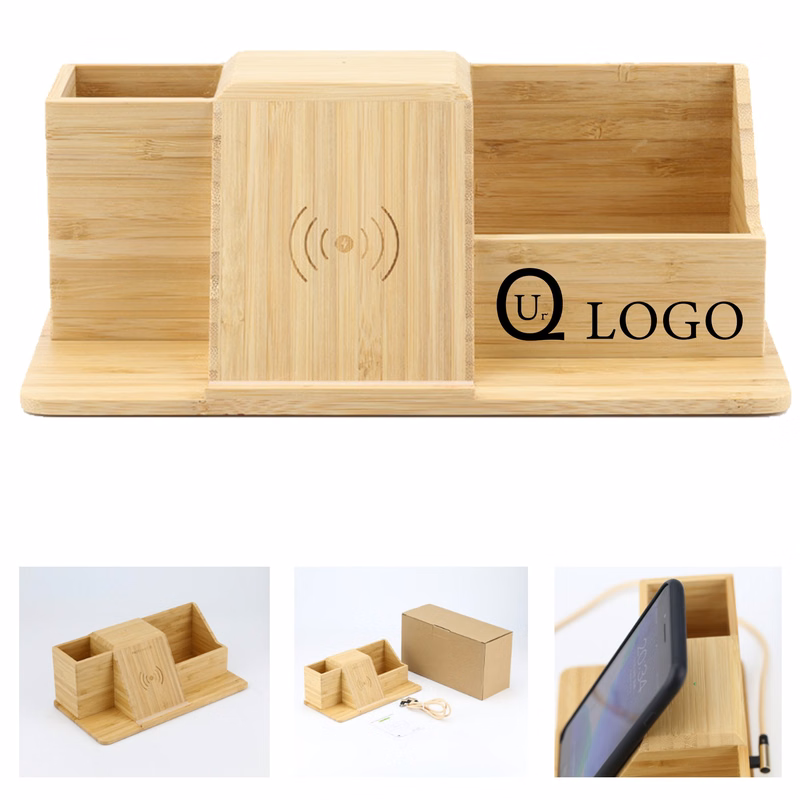 Wood Wireless Charging Station