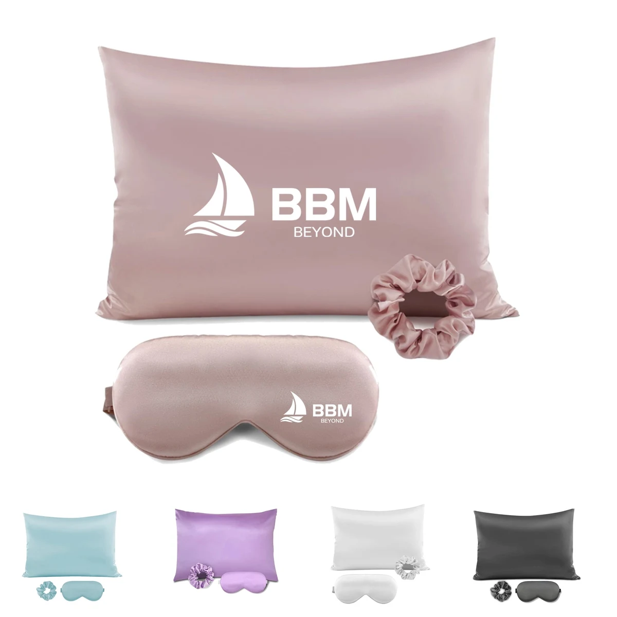 Silky Satin Pillow Cover Set 1