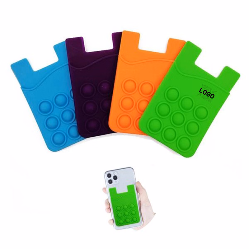 Pop It Fidget Card Holder