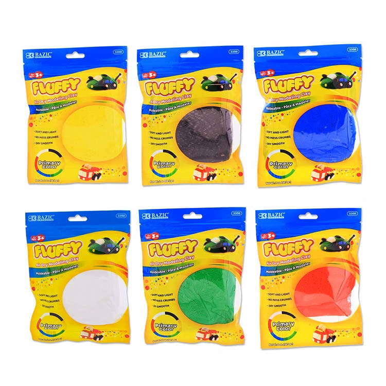 Air Dry Modeling Clay - 2 oz Primary Colors