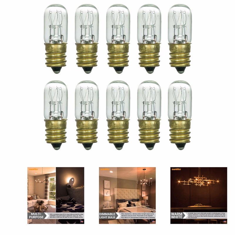 Incandescent T4 Tubular Light Bulb