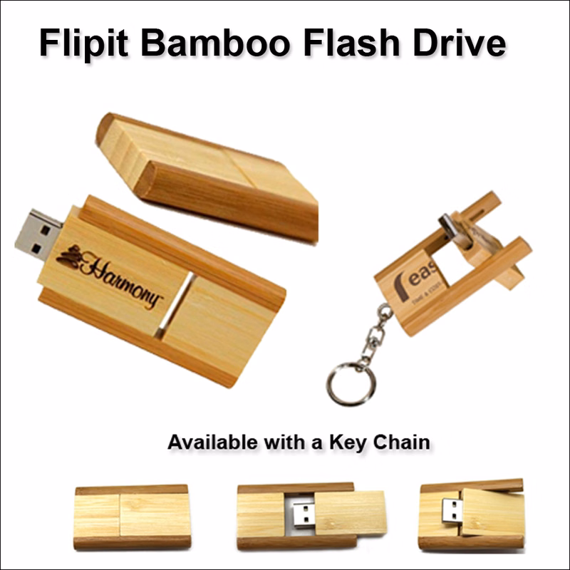 Bamboo Flip It Flash Drive / USB - 32 GB