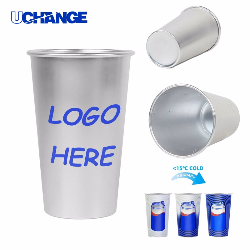 Temperature Change Aluminum Cup Container (15 Oz)