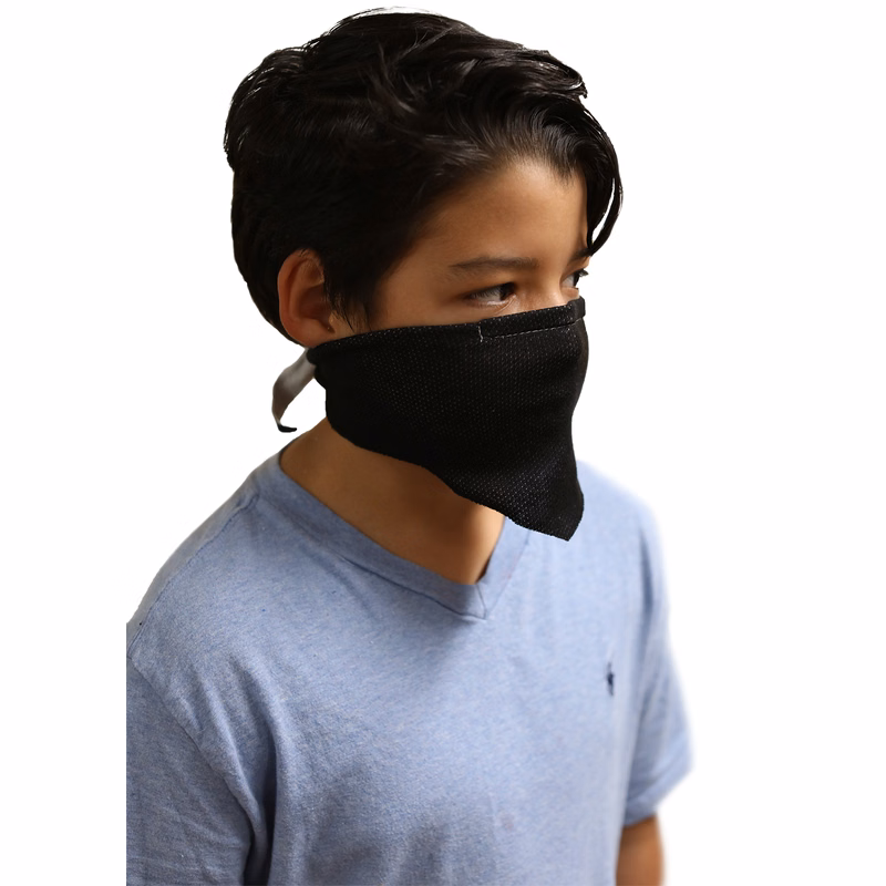 SMART Tiers Youth Triangle Bandanna Mask with Nose Clip