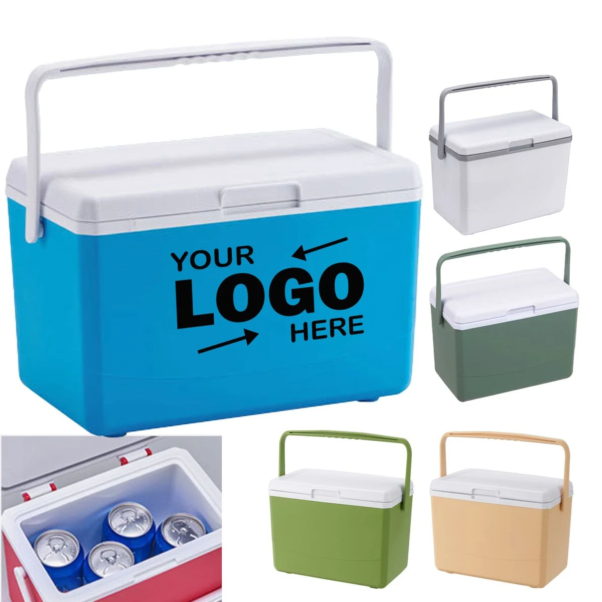 101oz PP Material Outdoor Portable Cooler Box 1