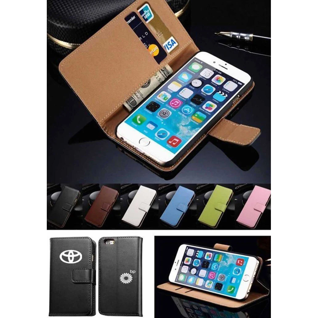 iBank ® Luxury Credit Card Holder PU Leatherette Stand Case for Galaxy phones 1