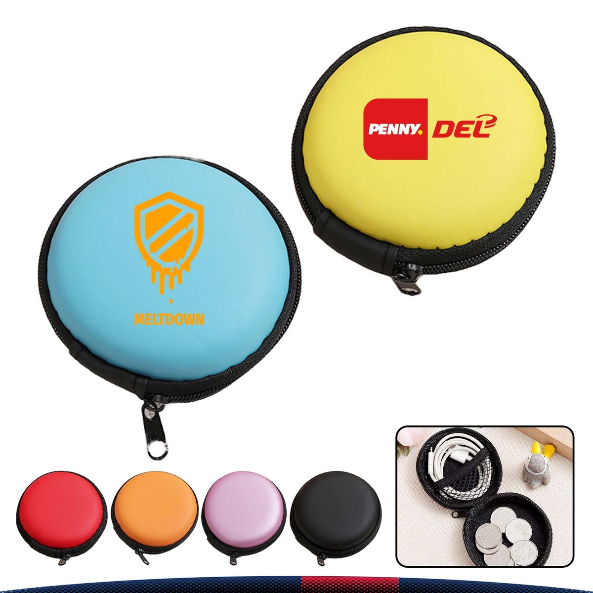 Colos Round Coin Bag 1