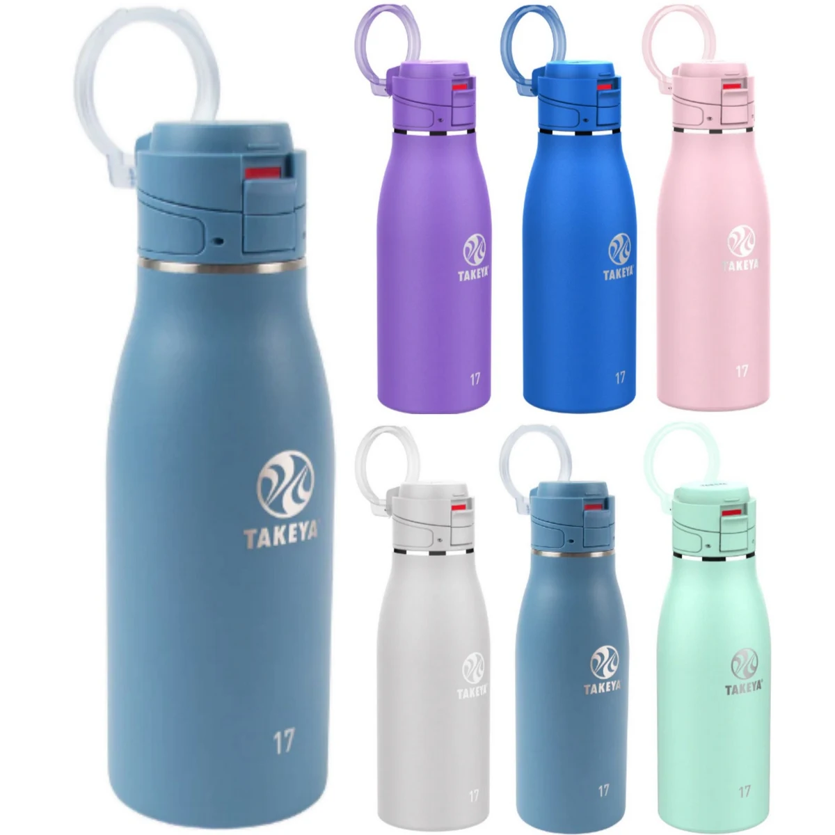 Takeya Traveler 17 oz Stainless Steel Bottle 1
