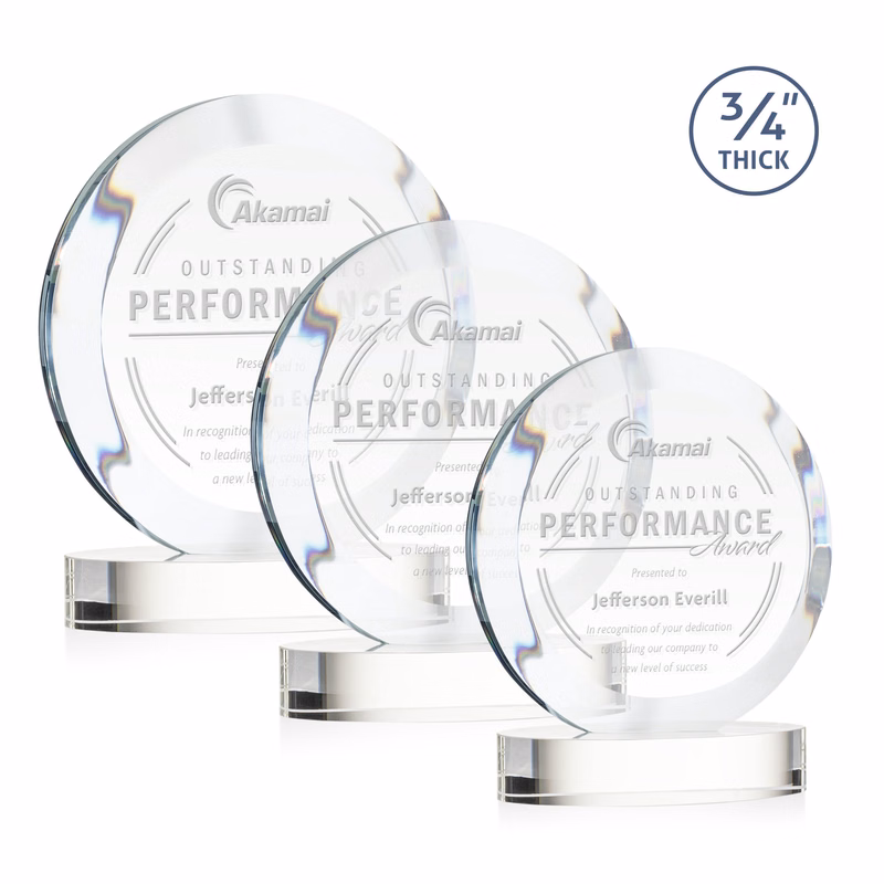 Gibralter Award on Alberton Base - Clear