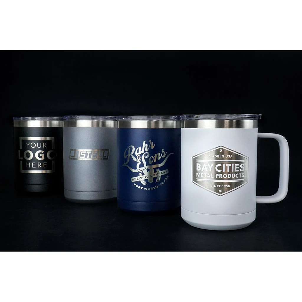 15 oz Polar Camel Metal Mug 1