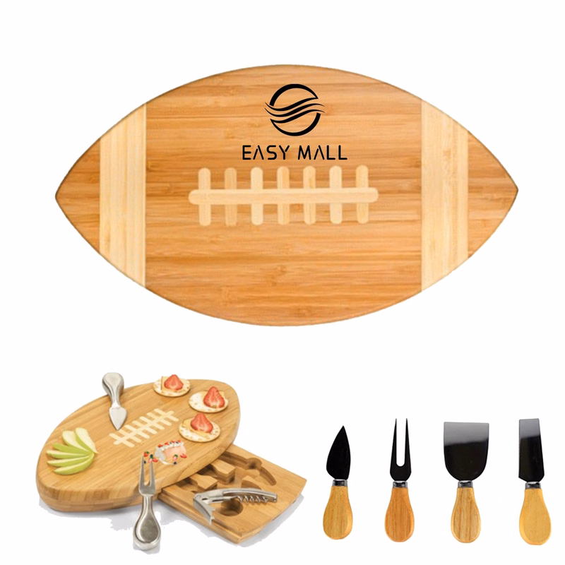 Quarterback Natural Wood Cutting Board