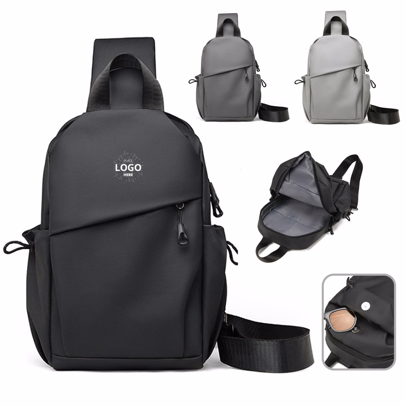 Water Resistant Oxford Crossbody Bag