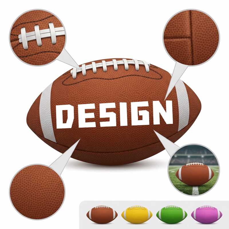 6# PU Material Competition Football
