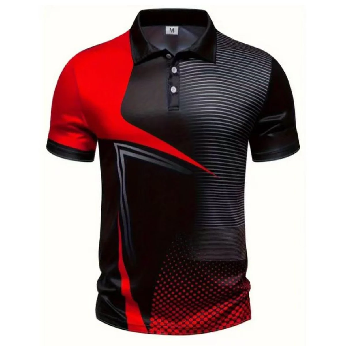 Unisex 140 GSM Sublimation Short Sleeve Polo Shirt 1