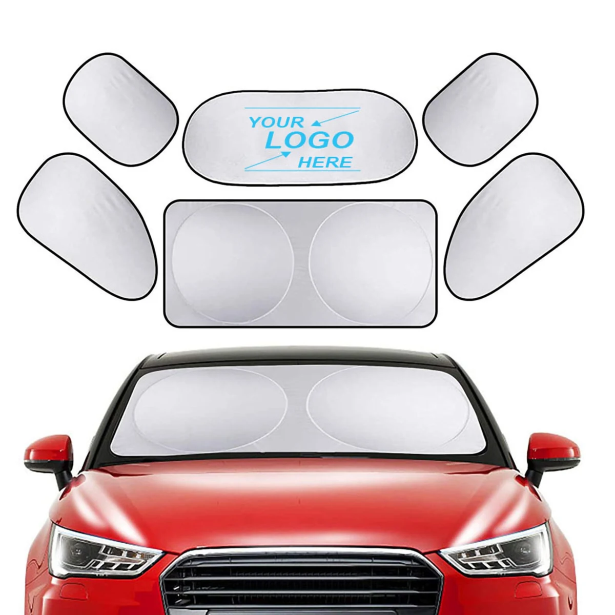 6-Piece Car Sun Shade Set 1