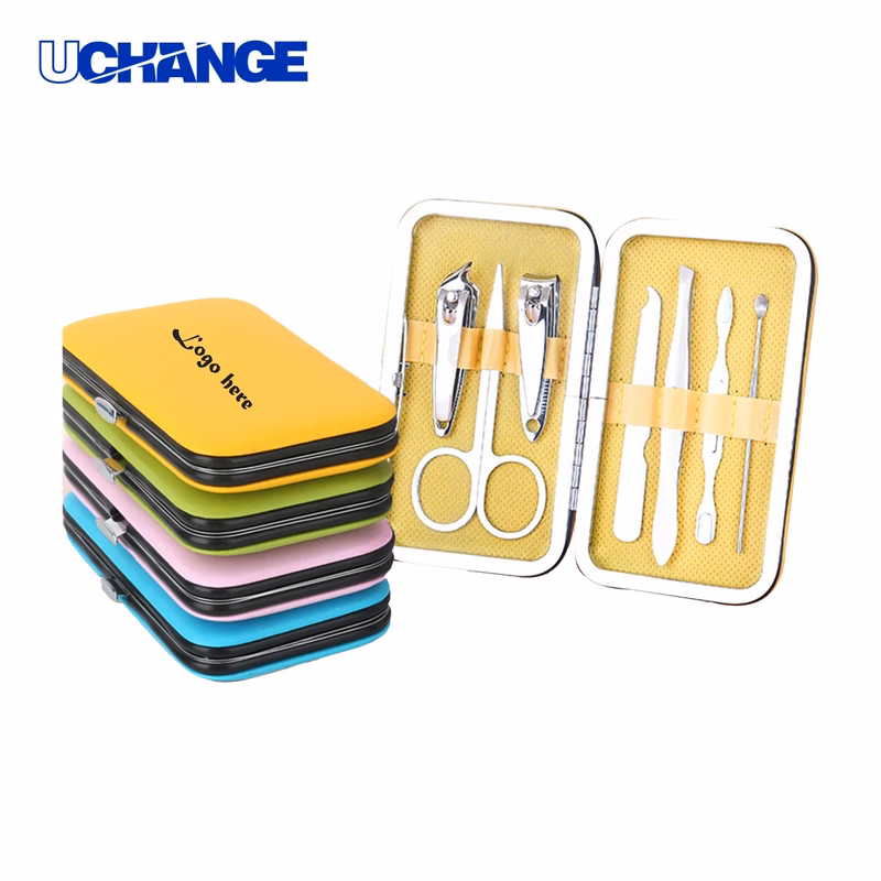 7-Piece Leather-Style Manicure Set
