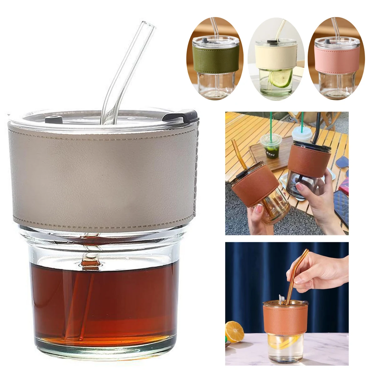 Glass Coffee Cup Glass Milk Mug Glass Tea Cup 1