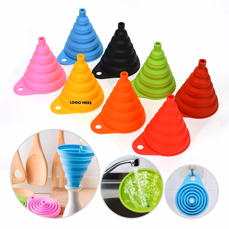 Collapsible Silicone Funnel