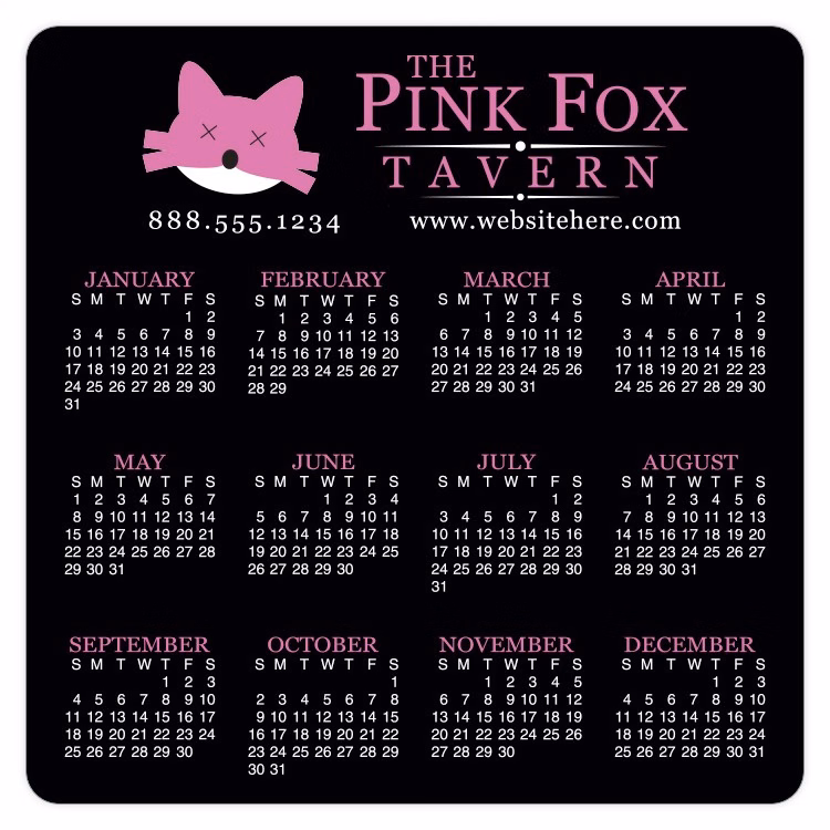 Magnet - 9x9 Round Corners - 25 mil.