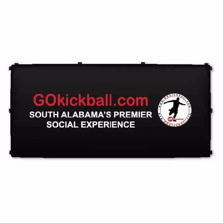 15 Foot Tent Back Wall with Double Sided Full Digital Print