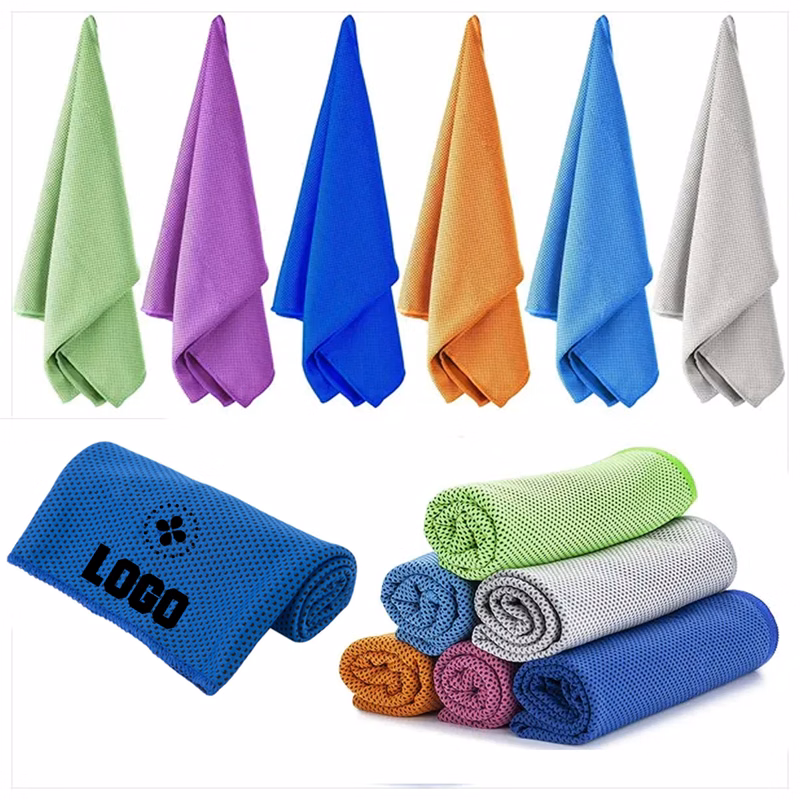 Super Dry Cooling Towel MOQ 50PCS Instant Relief Outdoors