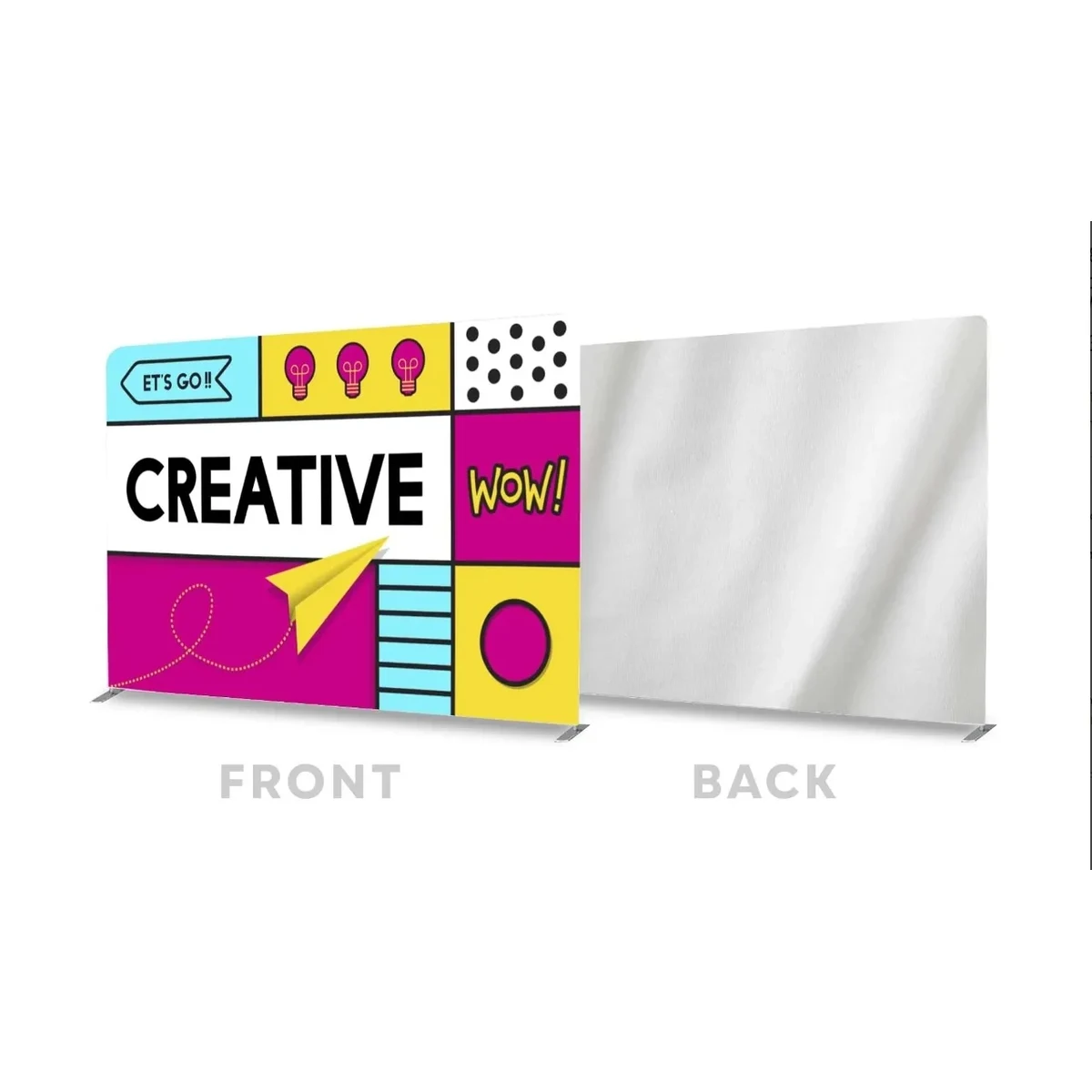 10'X8' Backdrop Banner Tube Single Sided Kit 1