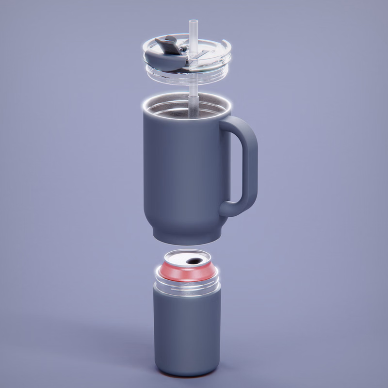 22 oz Asobu Duplex Travel Mug