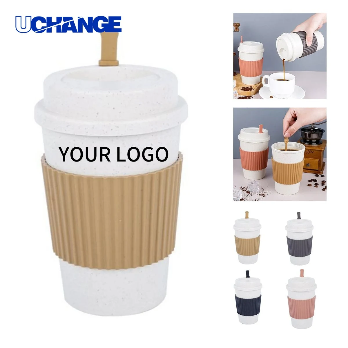 Eco Friendly Coffee Cup Drinkware 16oz 1