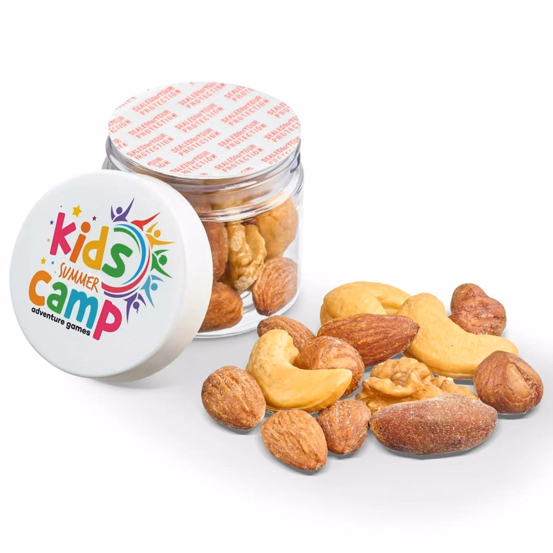 2 OZ JAR OF ROASTED MIXED NUTS