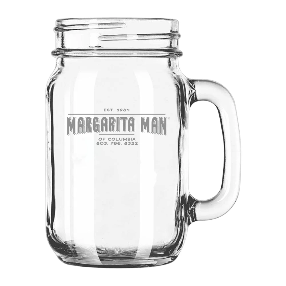 16oz. Handled Mason Jar 1