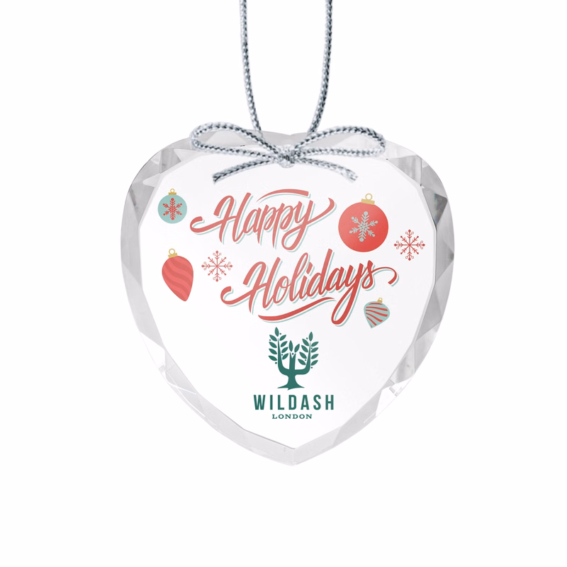 Optical Ornament - Heart VividPrint™