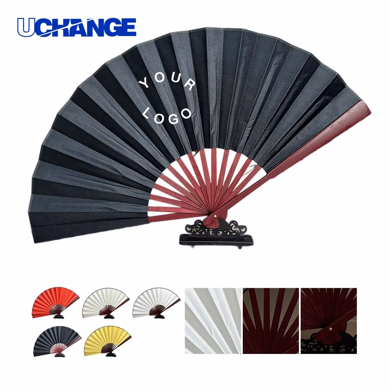 Fabric Display Fan with Stand