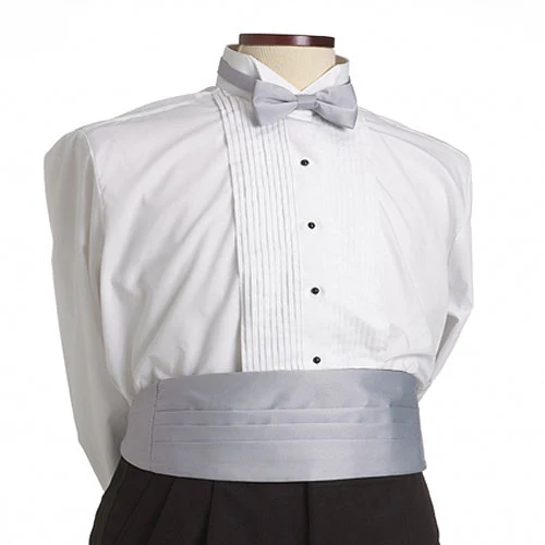 Light Gray Cummerbund 1