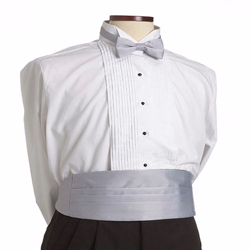 Light Gray Cummerbund