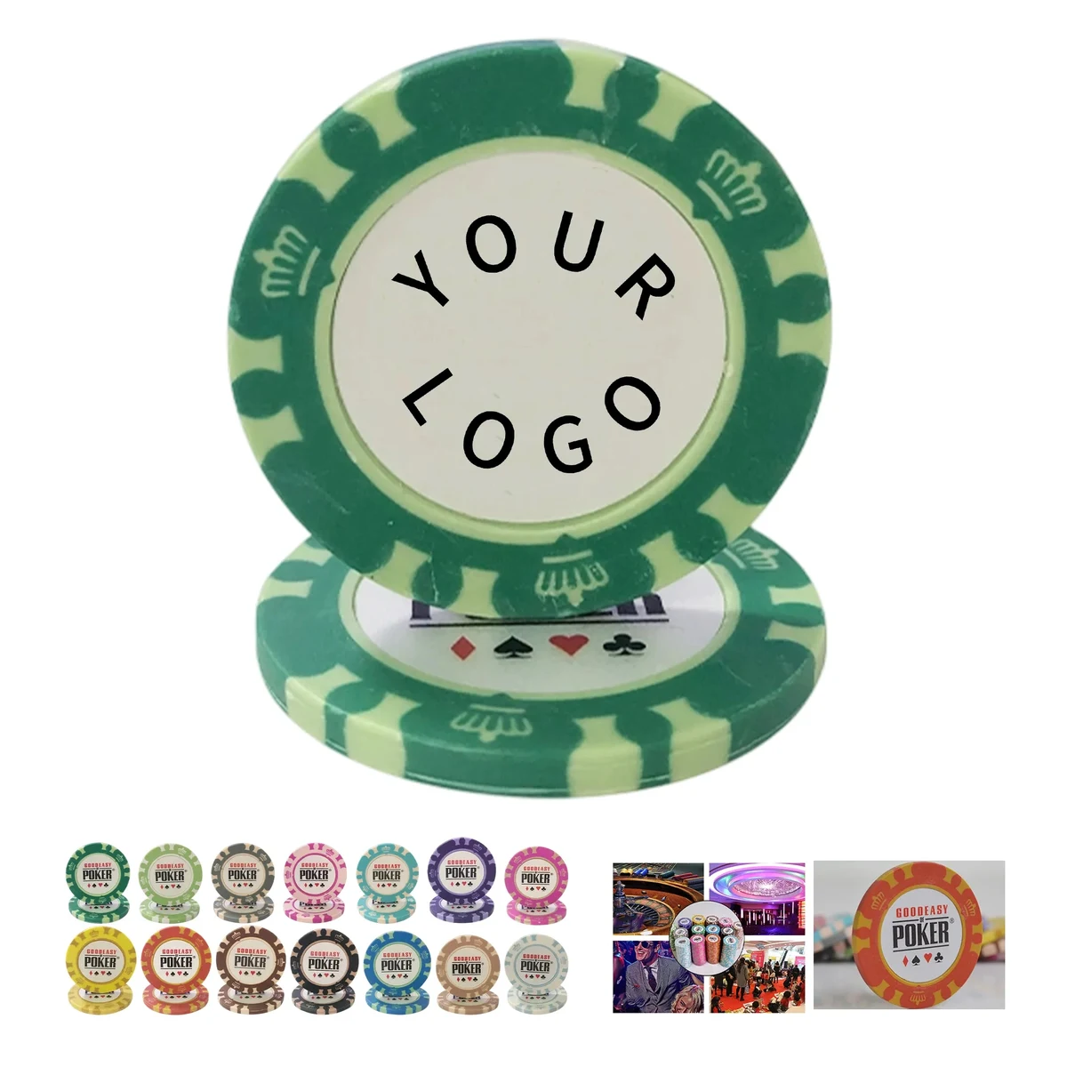 Premium Clay Poker Chip 1