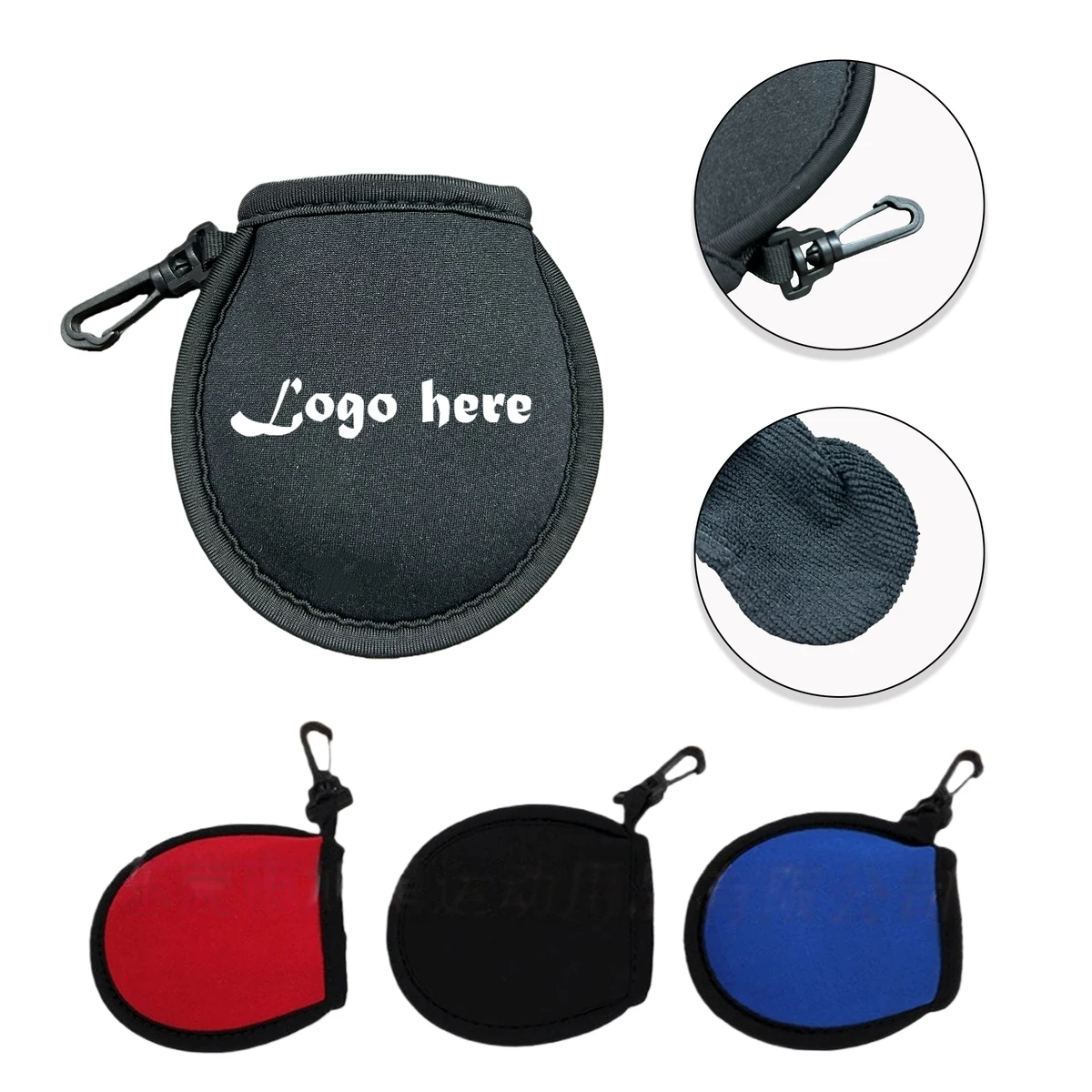 Portable Golf Ball Cleaner Pouch 1