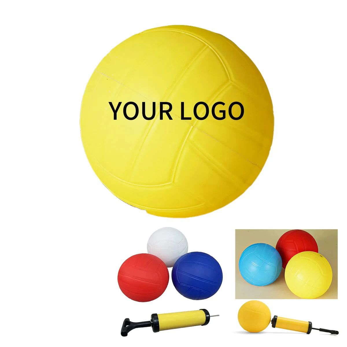 PVC Colorful Small Practice Volleyball 1
