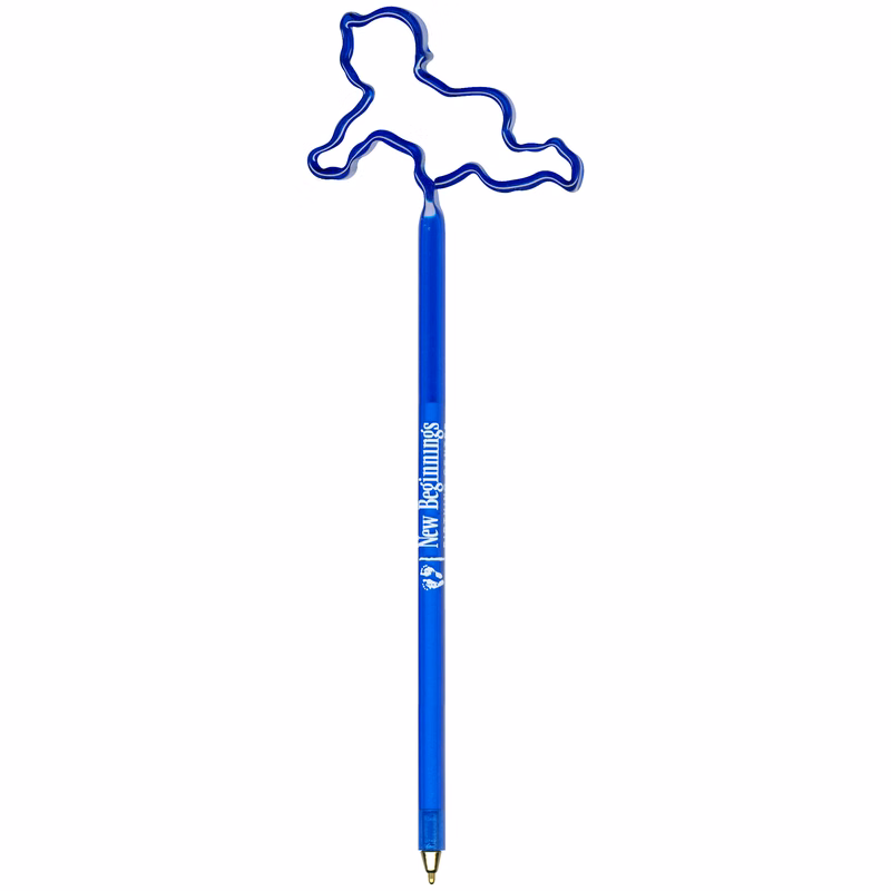 Child Crawling Inkbend Standard, Bent Pen