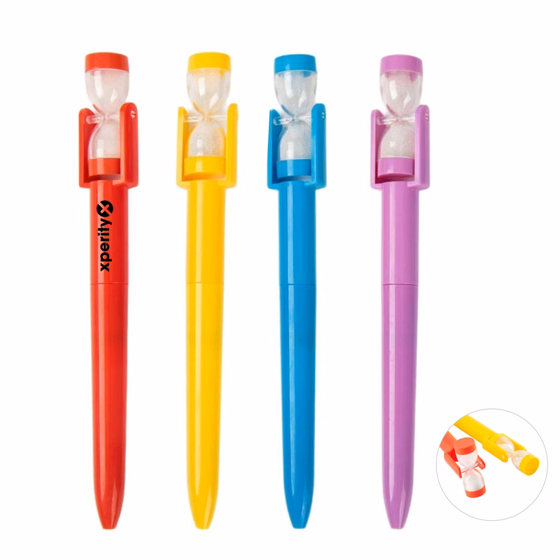 Sand Timer Twist Ball Pen