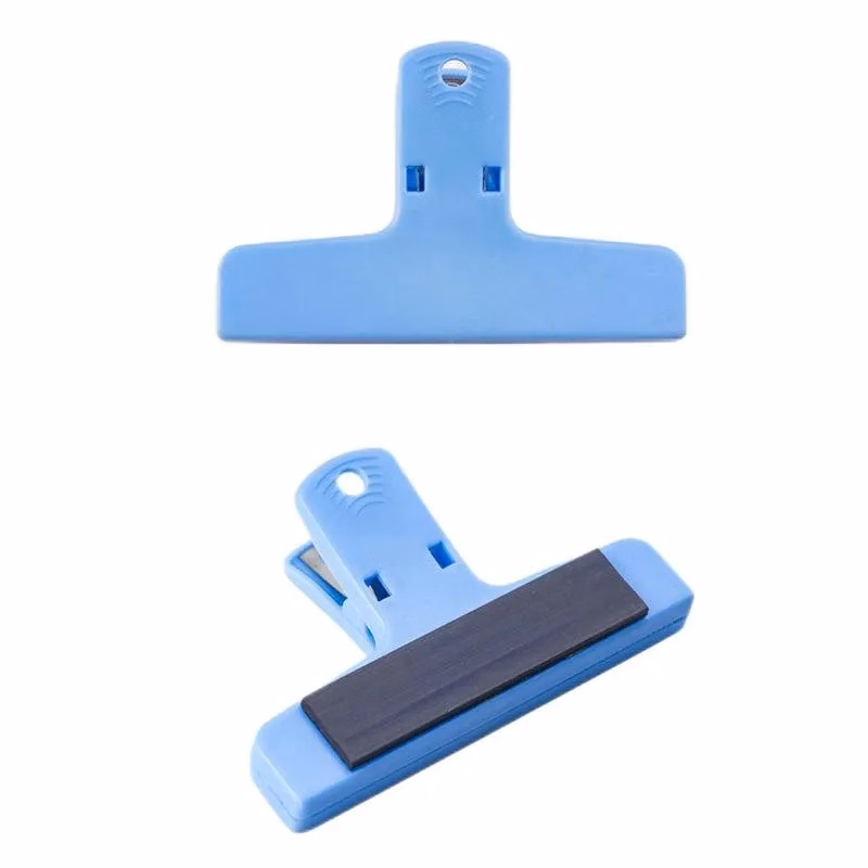 Plastic Magnetic Fridge Keep-it Clip - 4inches