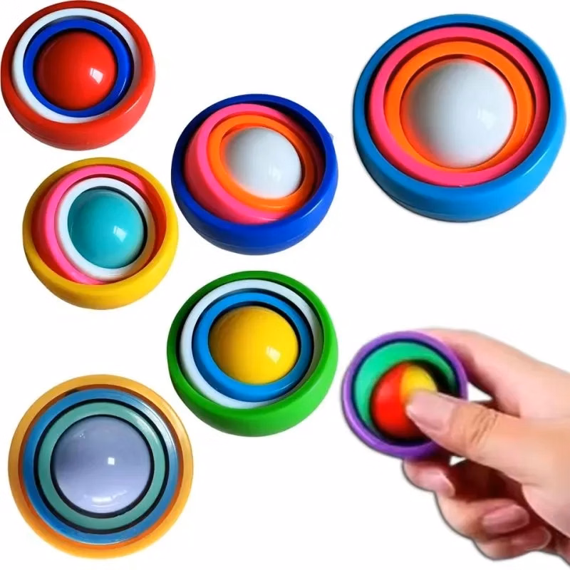 Fidget Gyroscope 3D Decompression Ball