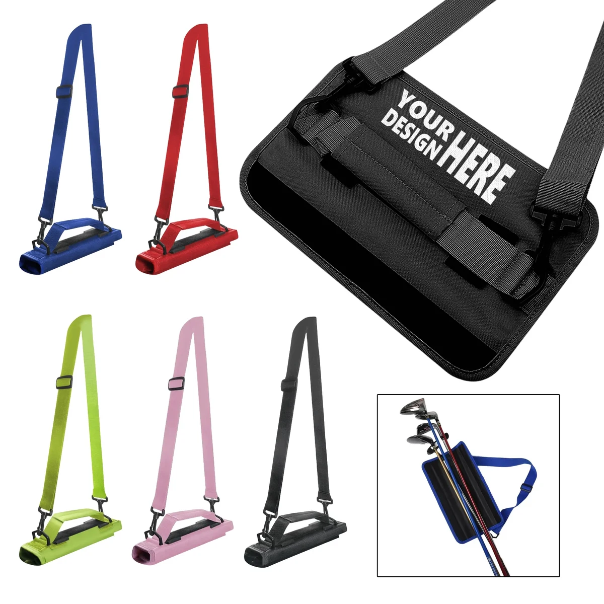 Portable Crossbody Golf Club Bag 1