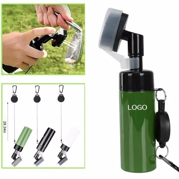 Golf Club Cleaner with Water Storage Scrubber