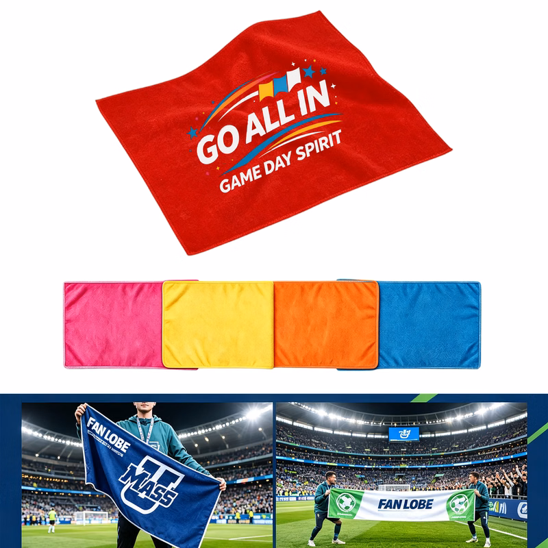 11"x18" World Soccer Rally Towel