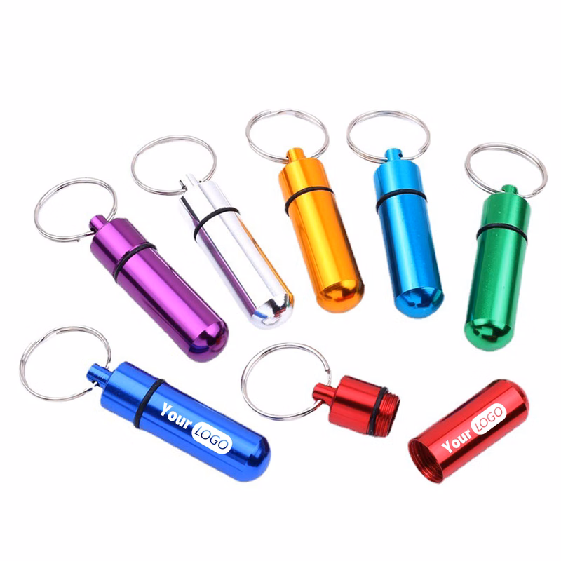 Mini Urgent Medicine Bottle With Keychain